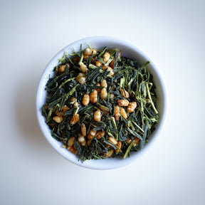 Hachimanjyu: Organic Yakushima Genmaicha Brown Rice Green Tea 有機玄米茶 (JAS certified) - tokinari.live