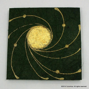 Hana & Haku: Decorative Washi Paper Panel (Green #4) - tokinari.live