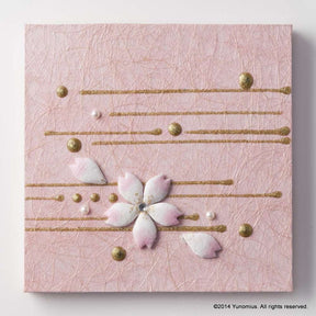 Hana & Haku: Sakura Washi Paper Panel (Pink #3) - tokinari.live
