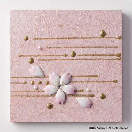 Hana & Haku: Sakura Washi Paper Panel (Pink #3) - tokinari.live