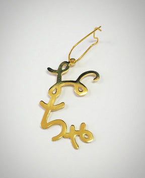 Hiragana: Pierced Earring "Ocha" - tokinari.live