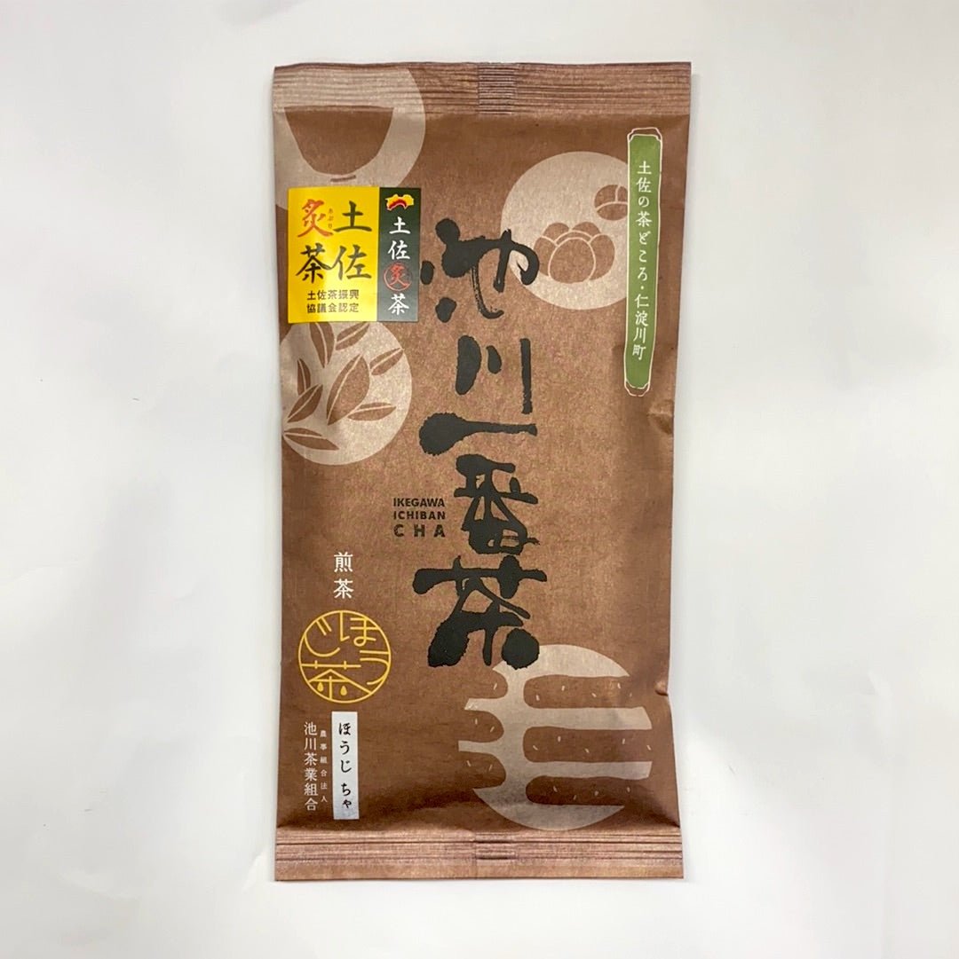 Ikegawa Tea Farm Coop: Spring First Flush Hojicha (Dark Roasted Sencha), Tosa Aburicha 池川一番茶[土佐炙茶] - tokinari.live