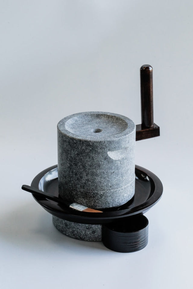 中山石工：個人用抹茶石臼（大）