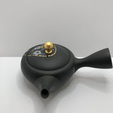 Isobe Ceramics mi123: Tokoname Kyusu Golden Sakura by Shouhou 250 ml 金彩桜 - tokinari.live