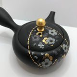 Isobe Ceramics mi123: Tokoname Kyusu Golden Sakura by Shouhou 250 ml 金彩桜 - tokinari.live
