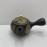 Isobe Ceramics mi124: Tokoname Kyusu Shouhou 200 ml 金彩木の葉 - tokinari.live