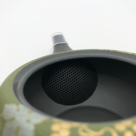 Isobe Ceramics se107: Tokoname Kyusu Golden Grapes Motif by Shouhou 250 ml 金葡萄 - tokinari.live