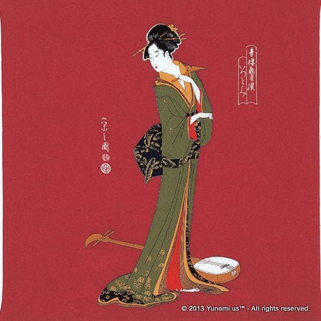 Iyo Yuinoh Center, Furoshiki: Geisha Itsutomi (large) - tokinari.live