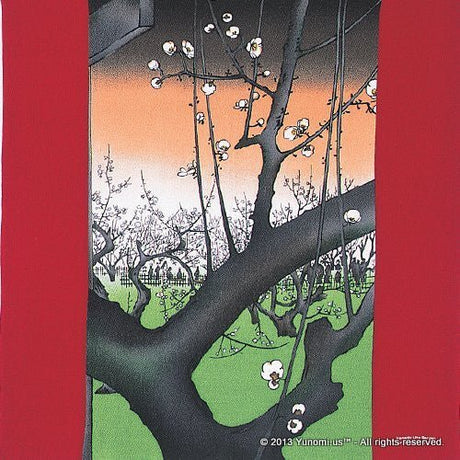 Iyo Yuinoh Center, Furoshiki: The Plum Garden in Kameido (large) - tokinari.live