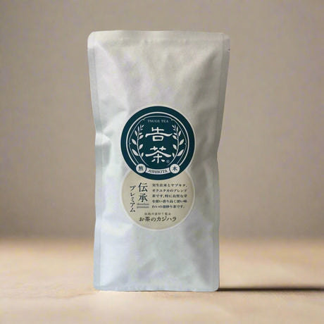 Kajihara Tea Garden: #01 2022 Densho Premium, Kamairicha Green Tea from Kumamoto 伝承プレミアム 釜炒り茶 - tokinari.live