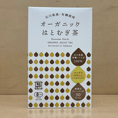 Kanazawa Daichi: Organic Hato Mugicha 有機はとむぎ茶 (3g x 30) - tokinari.live