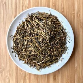 Kiyosawa Tea Gardens: Shizuoka Spring Kukihojicha Roasted Green Tea Leaf Stems by Farmer Kajiyama Yukako - tokinari.live