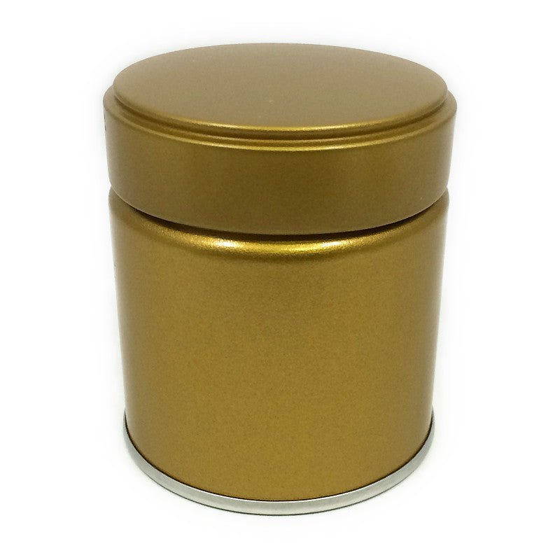 Matcha Tea Can, Gold Screw Top - tokinari.live