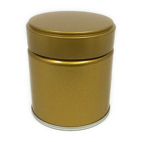 Matcha Tea Can, Gold Screw Top - tokinari.live