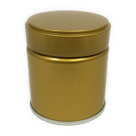 Matcha Tea Can, Gold Screw Top - tokinari.live