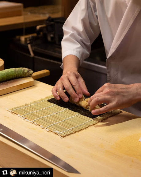 Mikuniya’s Yakinori Seaweed Sheet for Sushi - Imperial Grade 10 pcs - 焼寿司海苔 超特選 - tokinari.live