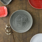 Oda Pottery: Dessert Plate Gray (19 cm) - tokinari.live