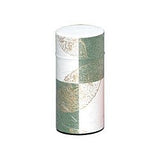 Okumura Seikan: Tea Can, Washi Paper - Gold leaf green　讃香　グリーン - tokinari.live