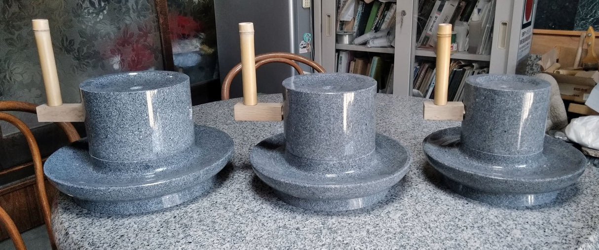 Oshima Stoneworks: Premium Matcha Stone Mill - tokinari.live