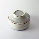 Saikai Ceramics: Hakuwan - Shiroyuzu, White Yuzu Porcelain Matcha Bowl with Gift Box - tokinari.live