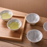 Sakura Shaped Porcelain Tea Cup - tokinari.live