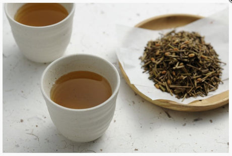 Seikoen Tea Factory: Echigo Bocha, Roasted Stem Tea (Hojicha) with Toasted Rice 越後棒茶 - tokinari.live
