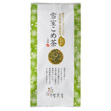Seikoen Tea Factory: Snow-Aged Yukimuro Genmaicha with Matcha 雪室こめ茶 - tokinari.live