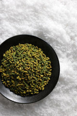 Seikoen Tea Factory: Snow-Aged Yukimuro Genmaicha with Matcha 雪室こめ茶 - tokinari.live