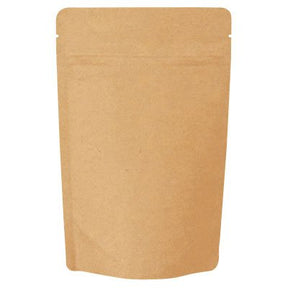 Seiwa 50744: Resealable biomass craft stand-up bag 110 x 170 - tokinari.live