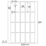 Seiwa - Inkjet Printable Washi Paper Labels - tokinari.live
