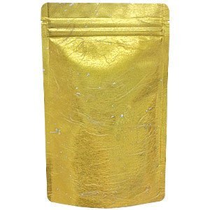 Seiwa: Resealable stand bag (gold Japanese washi paper, 6 sizes) - tokinari.live