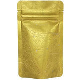 Seiwa: Resealable stand bag (gold Japanese washi paper, 6 sizes) - tokinari.live