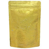 Seiwa: Resealable stand bag (gold Japanese washi paper, 6 sizes) - tokinari.live