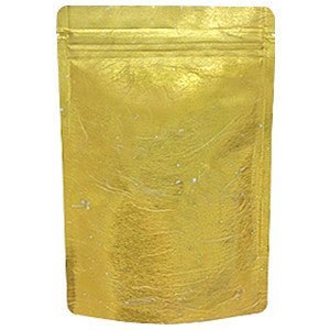 Seiwa: Resealable stand bag (gold Japanese washi paper, 6 sizes) - tokinari.live