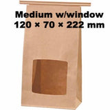 Seiwa: Wire Fold Craft Bags with Window - tokinari.live