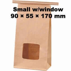 Seiwa: Wire Fold Craft Bags with Window - tokinari.live