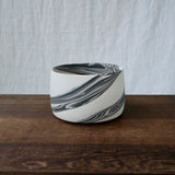 Shinro Yamamoto: Marble Porcelain Matcha Bowl 800 - tokinari.live