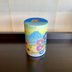 Shizucan: Mt. Fuji Series Washi Tea Canister - tokinari.live