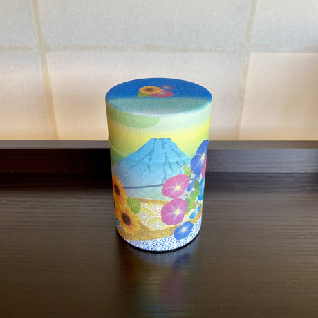 Shizucan: Mt. Fuji Series Washi Tea Canister - tokinari.live