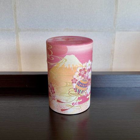 Shizucan: Mt. Fuji Series Washi Tea Canister - tokinari.live