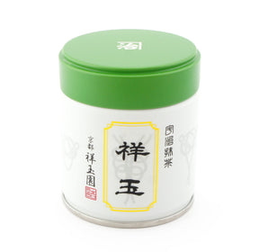 Shogyokuen: Matcha Shogyoku, Imperial Ceremonial Grade (40g can, Spring Harvest) 祥玉 - tokinari.live