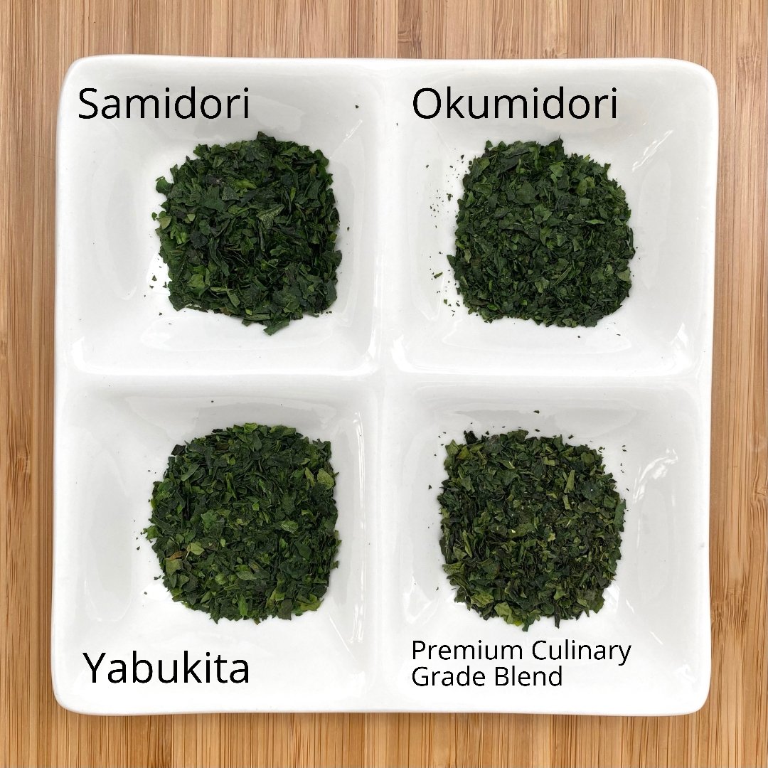 Shogyokuen: Tencha Green Tea Leaves, 4-level Sampler Set - tokinari.live