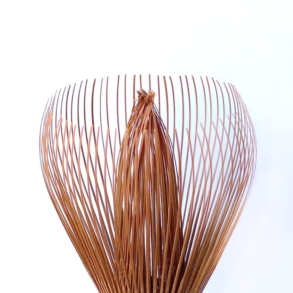 Suikaen Tanimura Yasuburo: Susudake Smoked Bamboo Shin Matcha Whisk 煤竹茶筌 真 - tokinari.live
