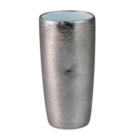Touetsugama Aritayaki Dimple Rock Tumbler - Ibushi Silver - White いぶし銀内白　えくぼロックビアカップ - tokinari.live