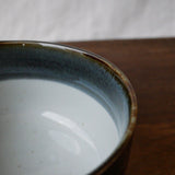 Yamaki Ikai M2034: Toho Blue Yohen Matcha Tea Bowl 唐峰紺窯変抹茶碗 - tokinari.live