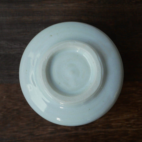 Yamaki Ikai M2034: Toho Blue Yohen Matcha Tea Bowl 唐峰紺窯変抹茶碗 - tokinari.live