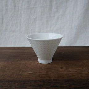 Yamani - Miyama Tableware: Chahaku Morning Glory Tea Cup - Gyokuro Green - tokinari.live