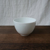 Yamani - Miyama Tableware: "Crease" Matcha Bowl Oribe Green - tokinari.live