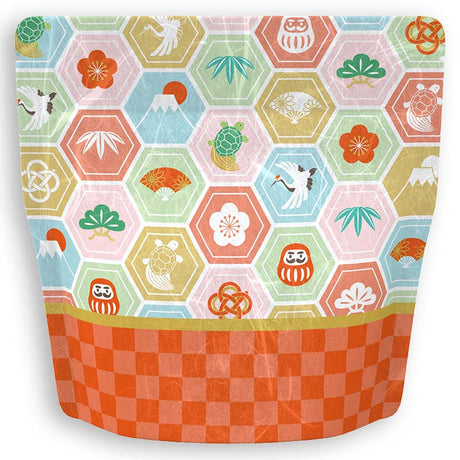Yoshimura Pack 10134 Resealable Washi Paper Bag Celebration お祝い - tokinari.live