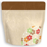 Yoshimura Pack 10156 Resealable Washi Paper Bag Hemp Leaves 麻の葉柄 - tokinari.live